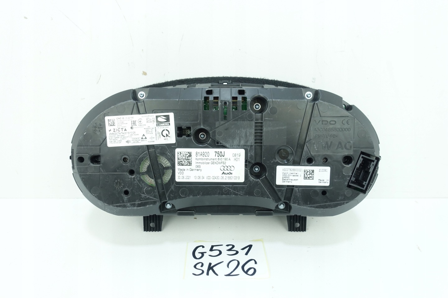 AUDI Q2 81A 2016- dials dials 81A920750J