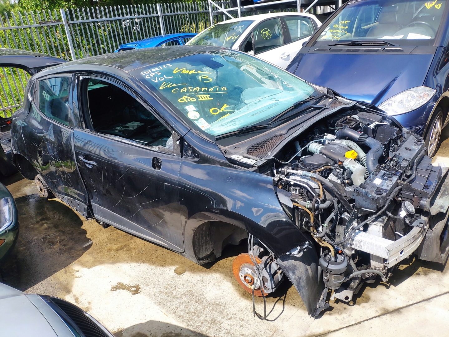 RENAULT CLIO 4 IV dach PANORAMA FENSTER dach 5D
