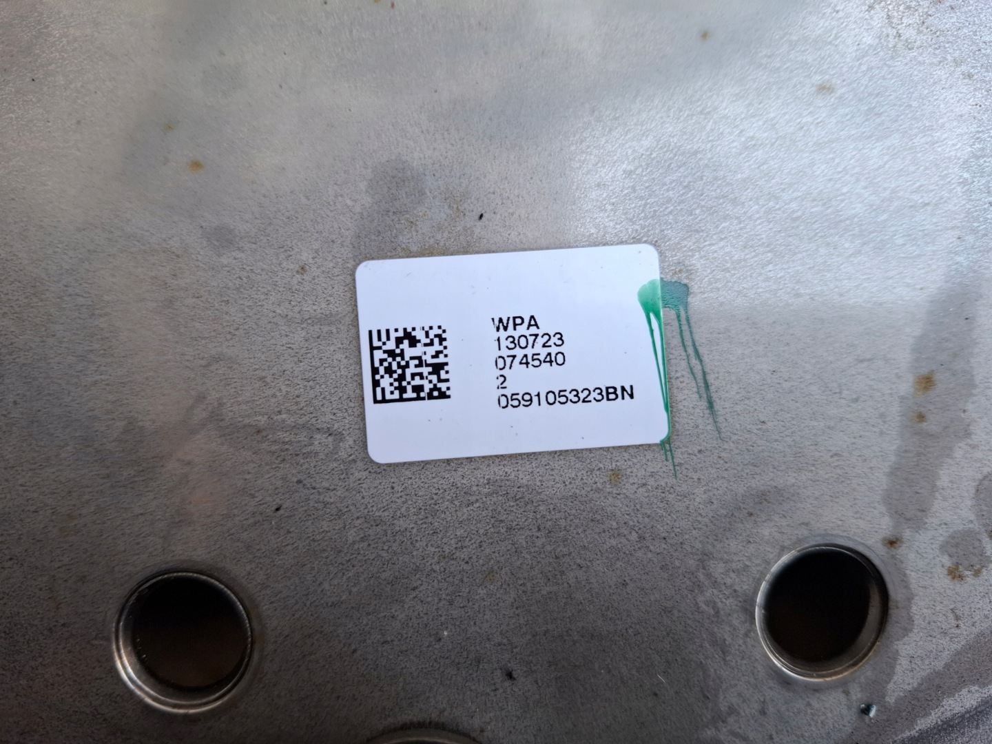 Audi RS6 C8 23r 059105323BN wheel flywheel