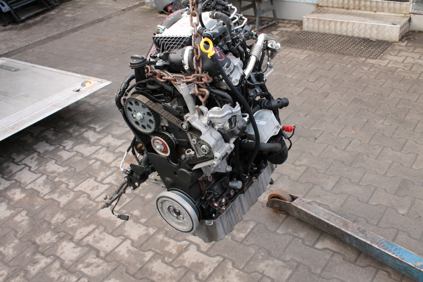 engine complete VW T6.1 CXH 40 TYSKM