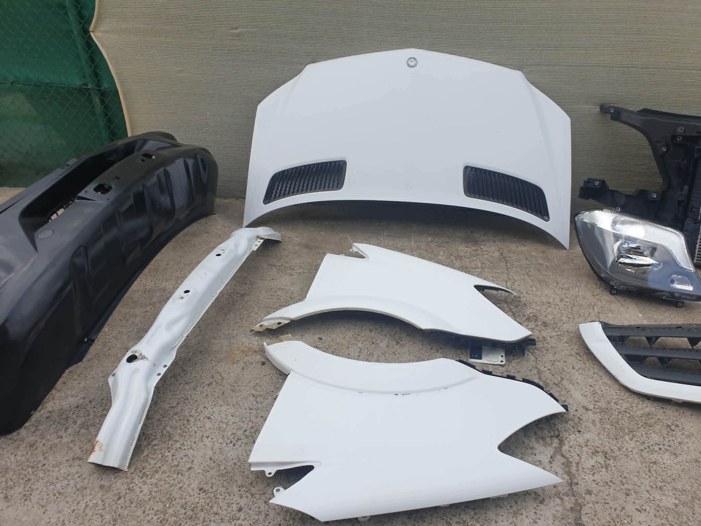 Mercedes Sprinter 906 Lift front complete bonnet bumper lights radiator