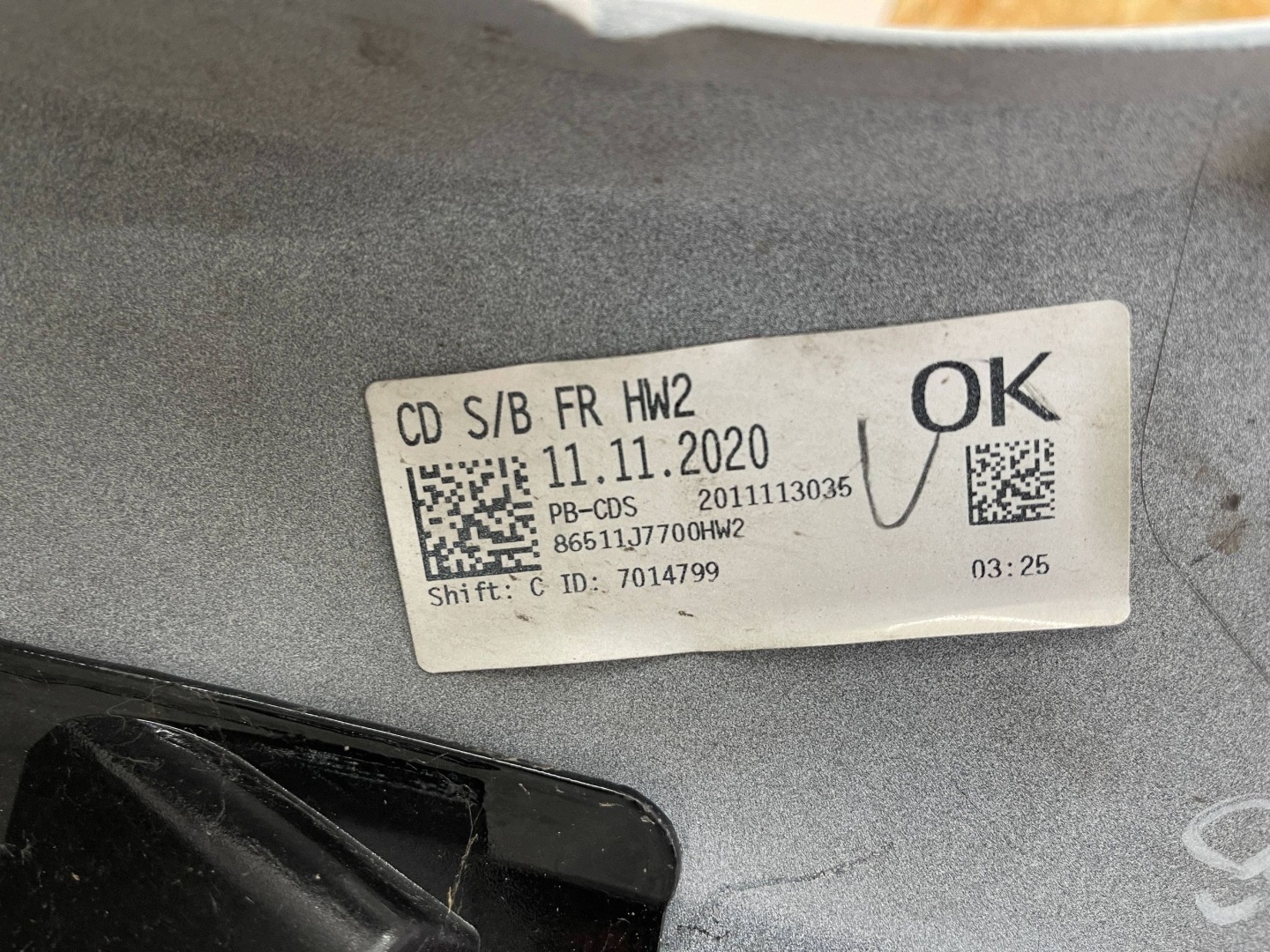 front bumper front KIA CEED GT PRO CEED III 3 18- 86511-J7700