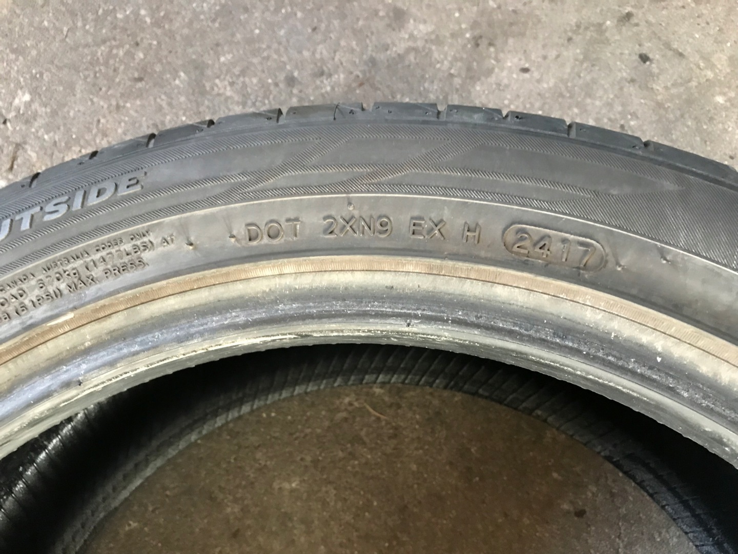 gomma 235/45R18 Hankook Ventus Prime 2 SEAL 6,5mm