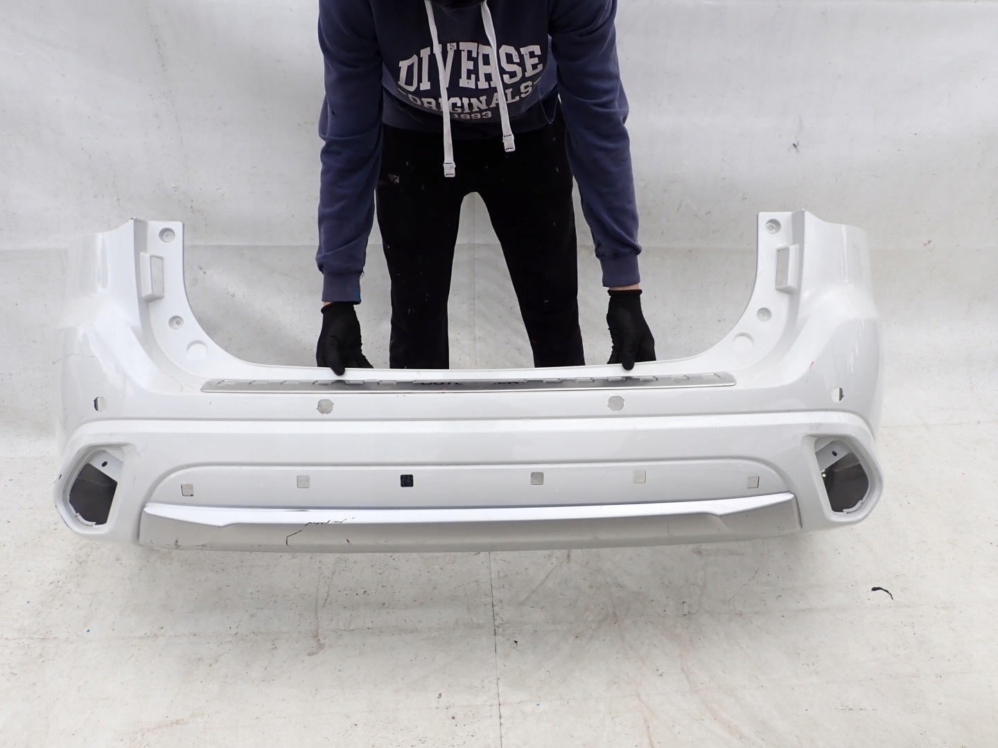MITSUBISHI OUTLANDER III LIFT bumper rear part PDC