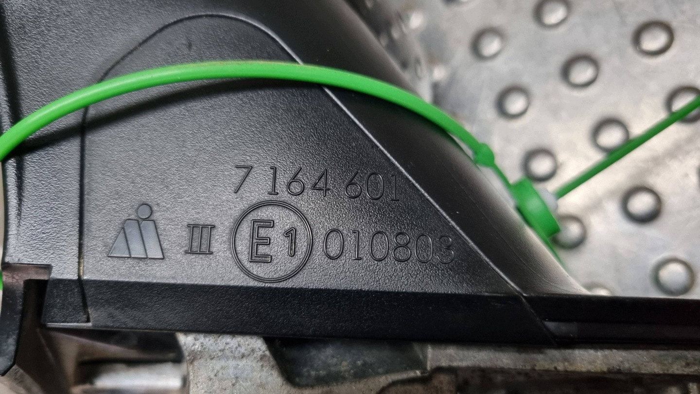 mirror right 5 PIN BMW 1 E81 E87 EUROPA