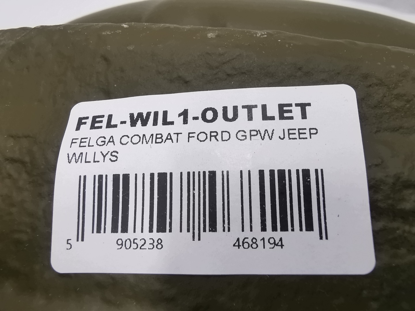 felni COMBAT FORD GPW JEEP WILLYS