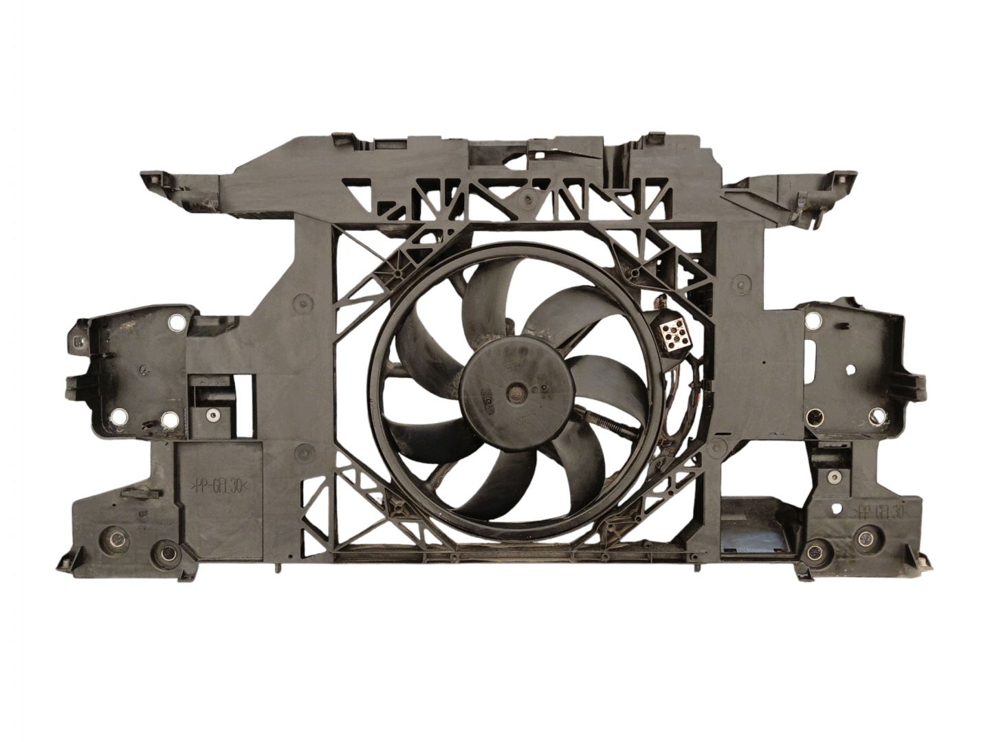 support panel for radiators fan RENAULT SCENIC III 3 1.5 DCI 110KM 752100007R