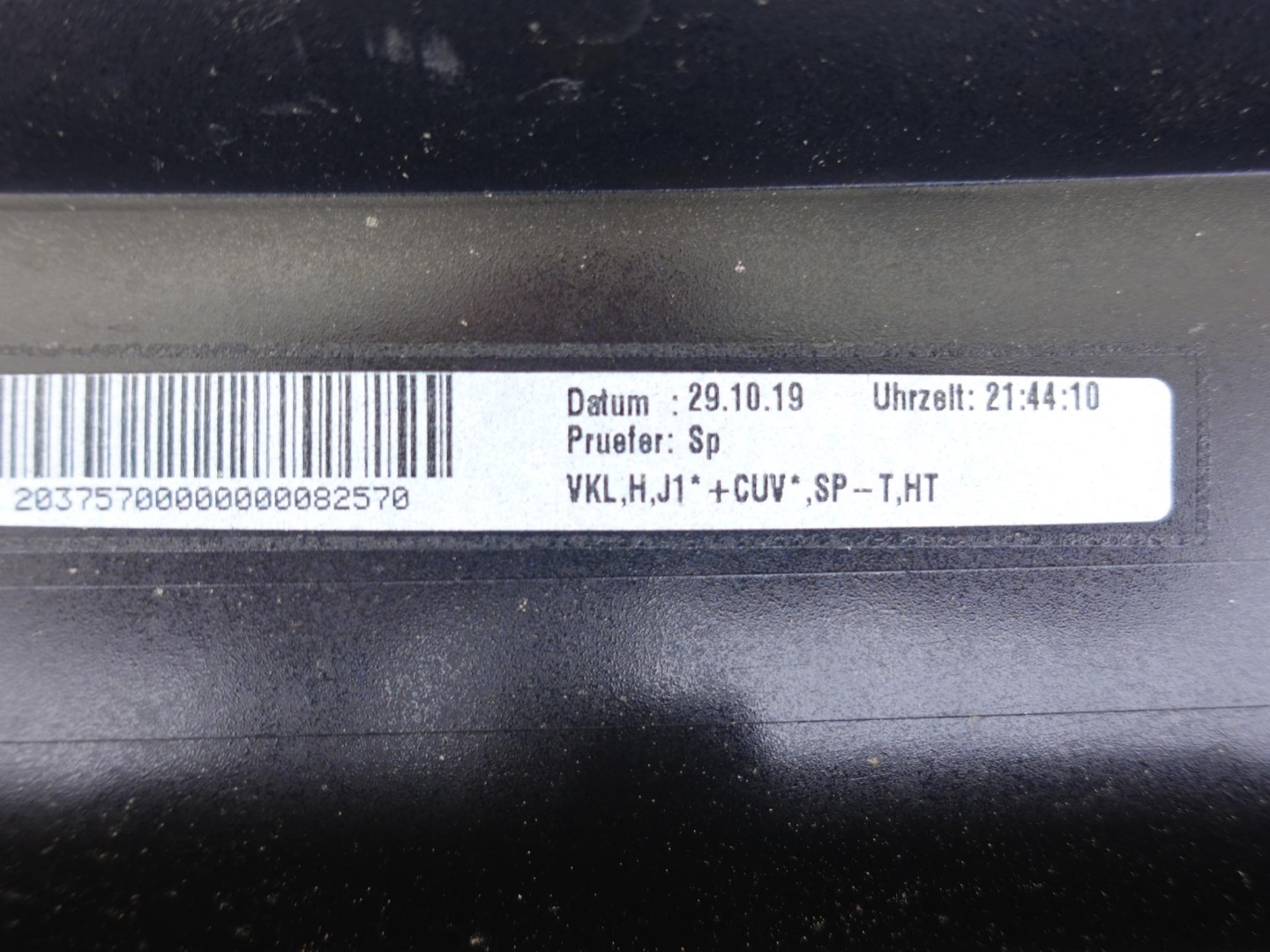 PORSCHE TAYCAN 9J1 bumper rear part