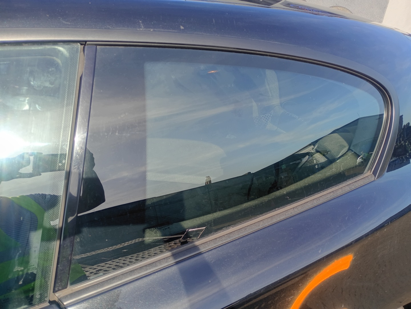window side bodywork left rear rear part BMW 1 and E81 07-11