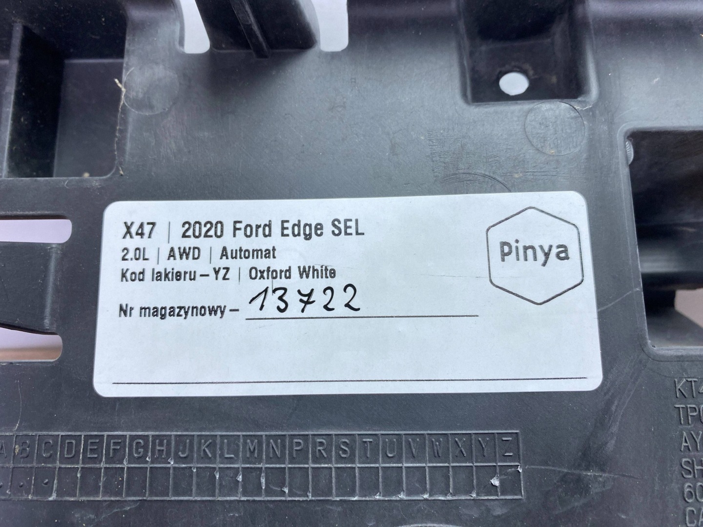 Absorber Paraurti Anteriore Ford Edge II 2019+