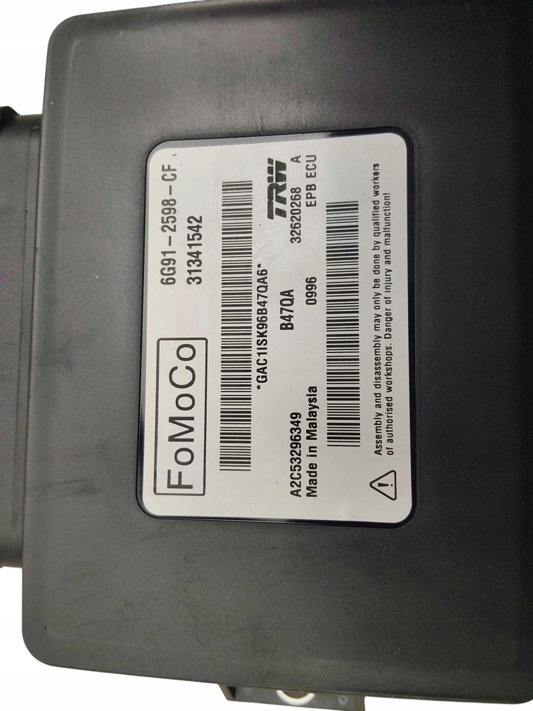 modulo LEVA FRENO A MANO VOLVO XC60 e 31341542