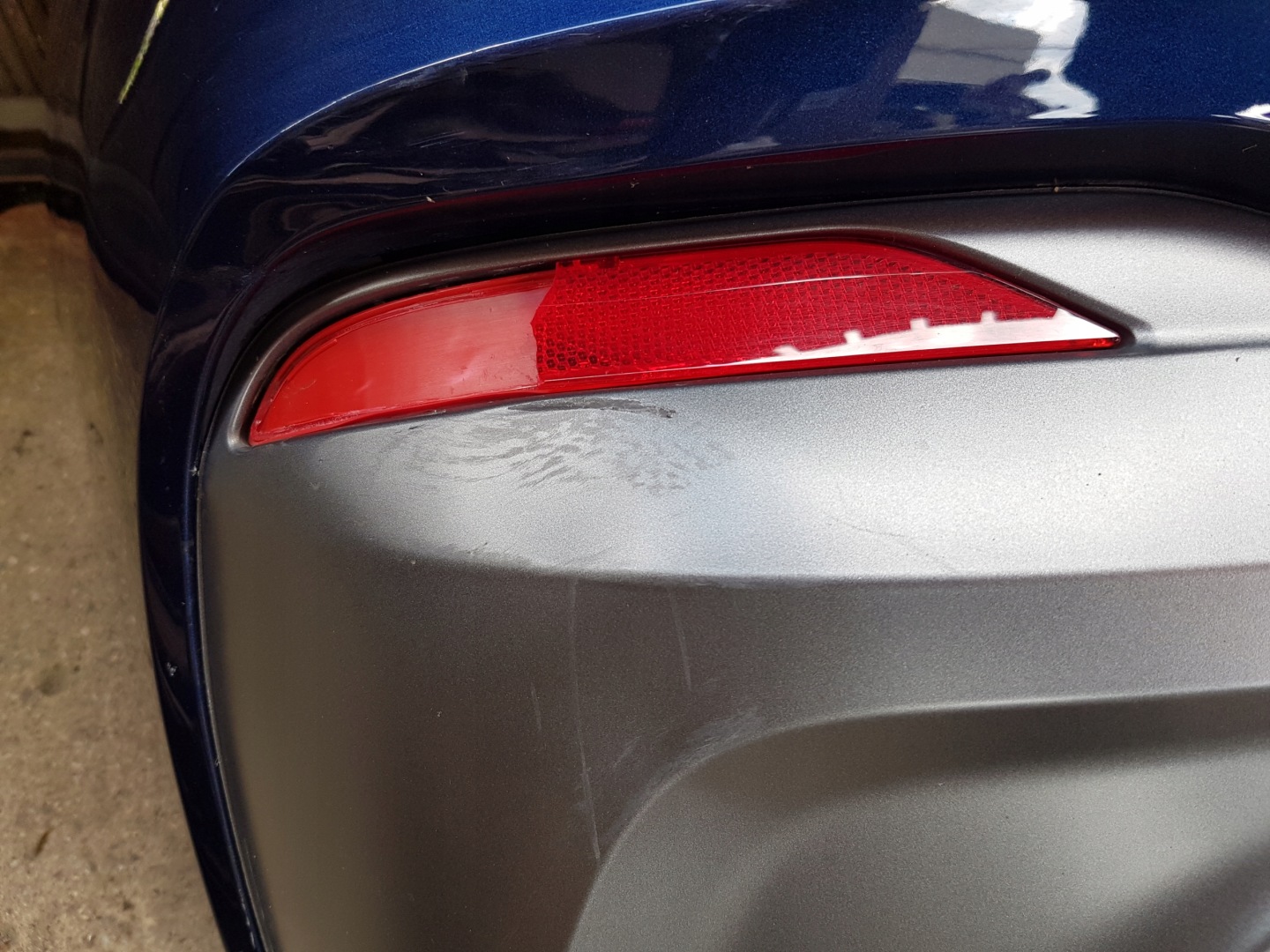 bumper rear BMW X2 F39 m-packet