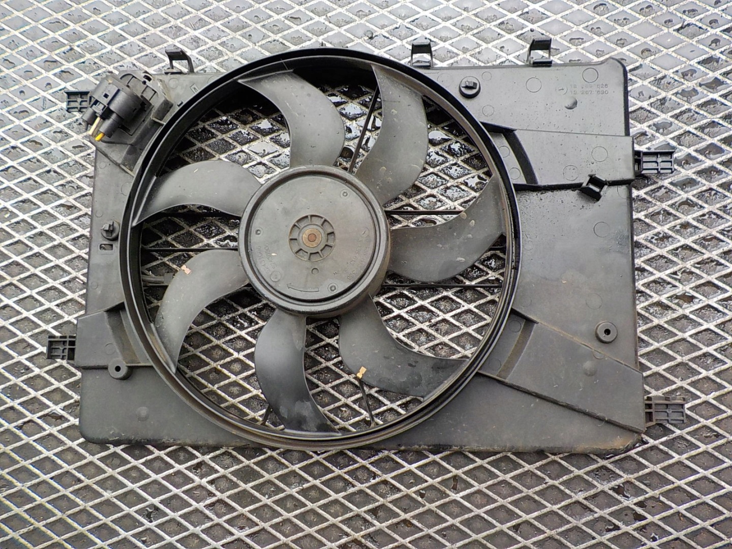 OPEL ASTRA J fan module radiator 0130308118