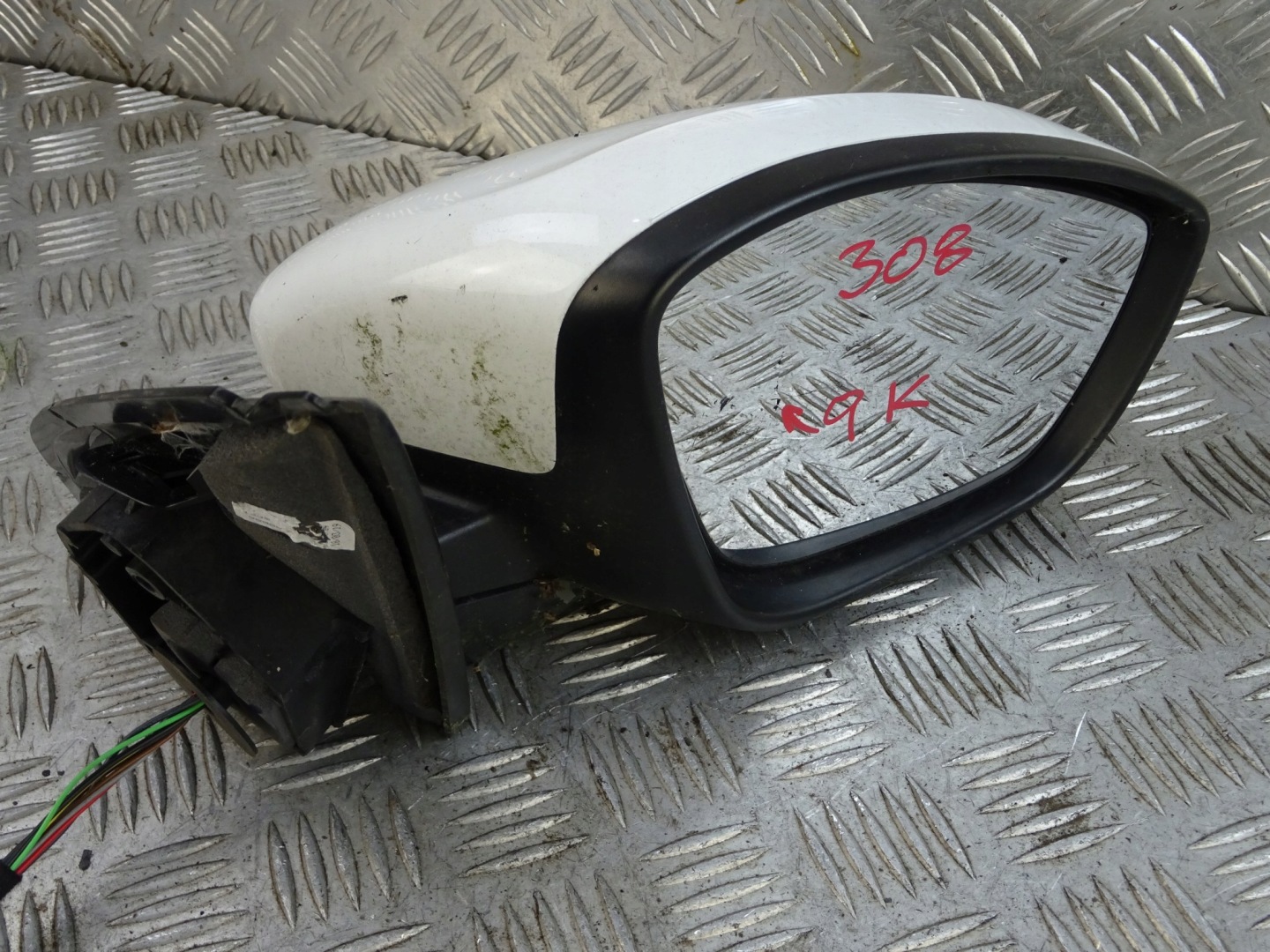 PEUGEOT 308 II T9 mirror right EWPA 9 PIN EU