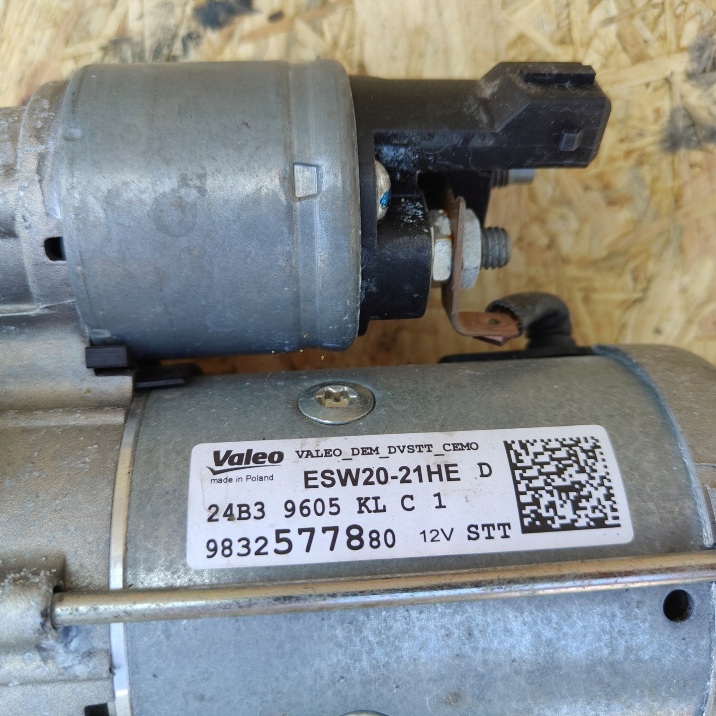 Motorino di avviamento PSA 9832577880