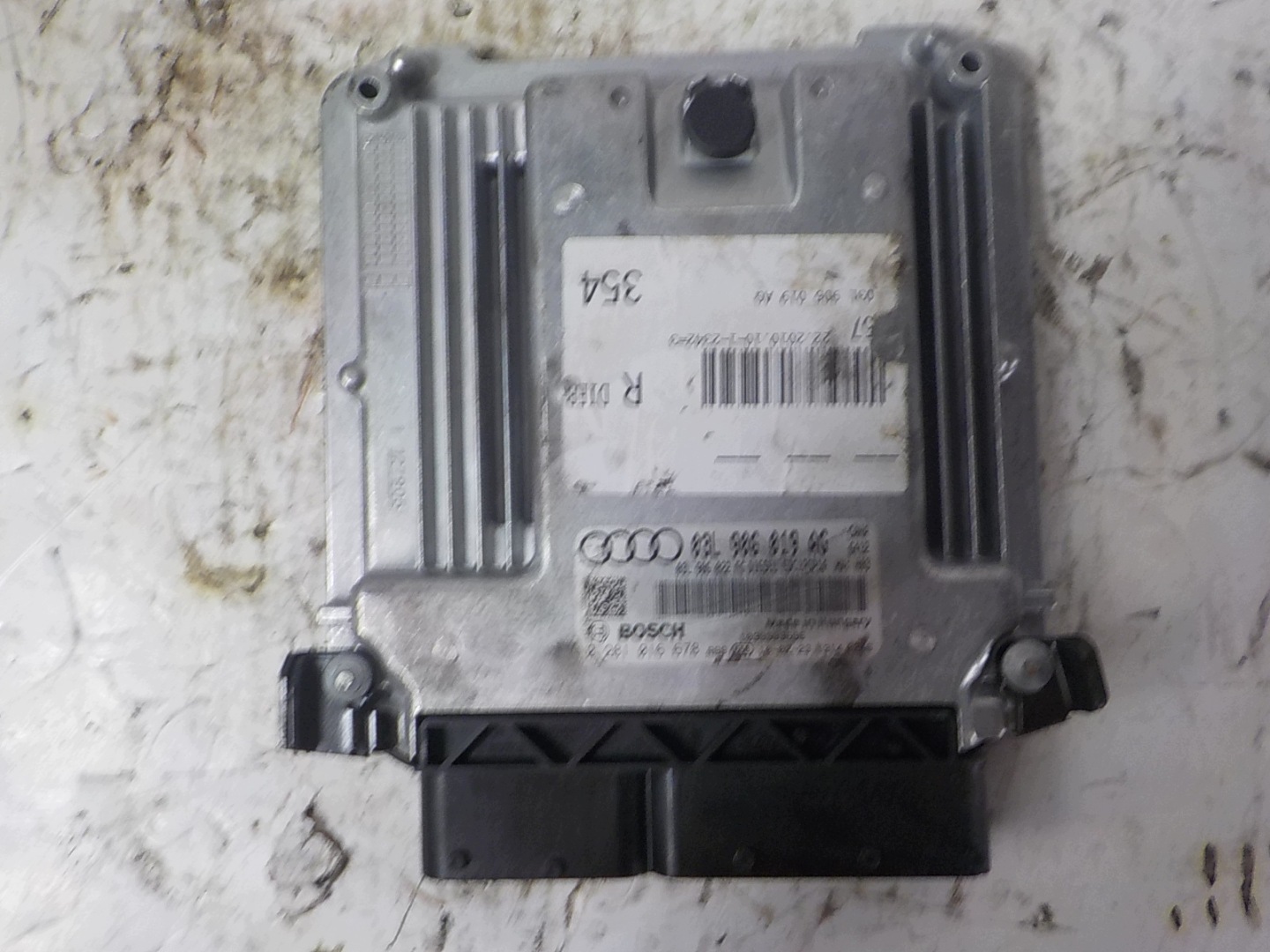 AUDI A6 C6 computer control unit 03L906019AG 0281016678