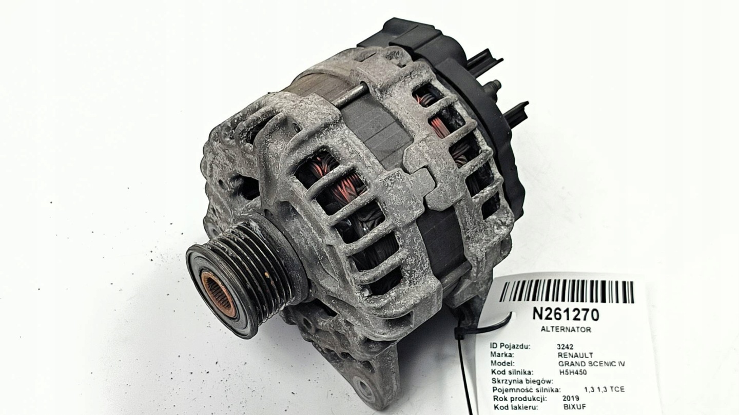 ALTERNATOR 231004BE0B 1.3 TCE RENAULT GRAND SCENIC IV
