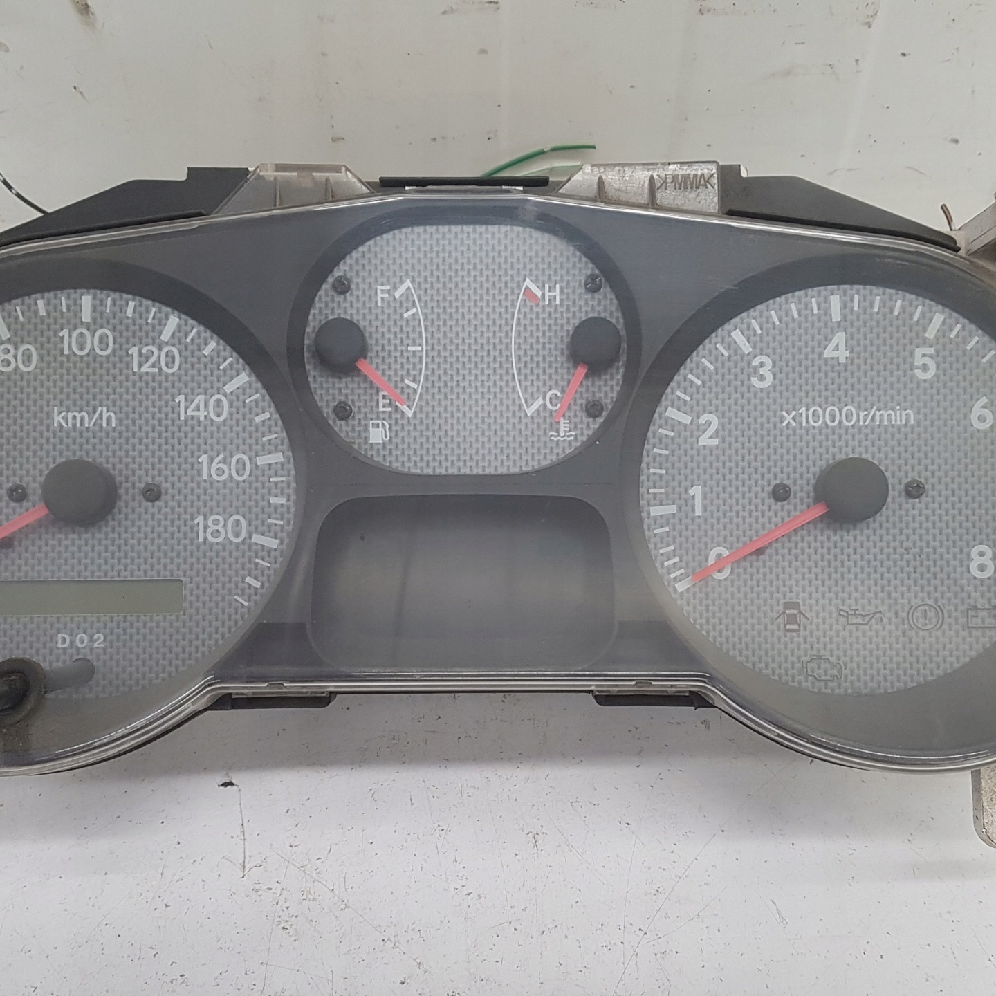 dials dials TOYOTA RAV 4 2.0 B