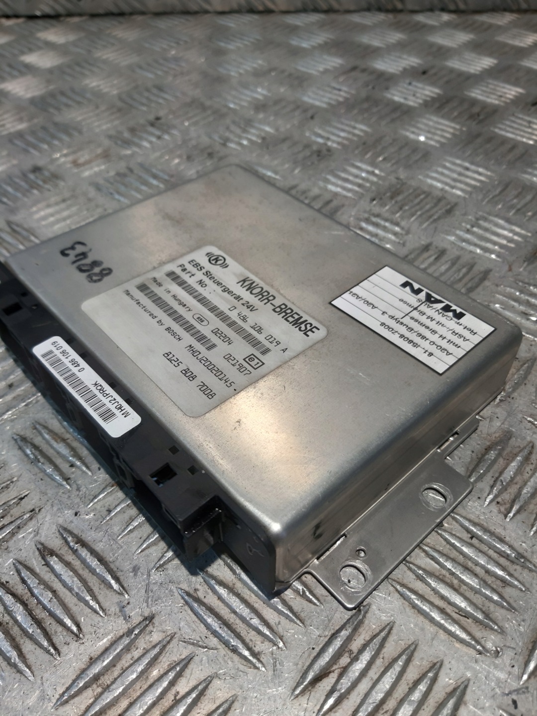 Unité de contrôle Ordinateur MAN KNORR-BREMSE 0486106019A