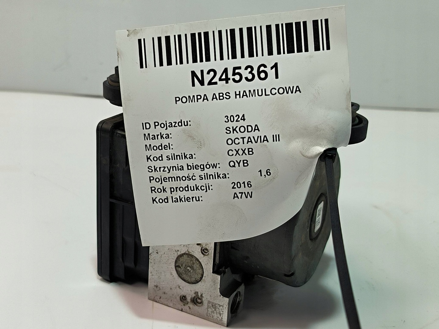 pump ABS brake 3Q0614517T SKODA OCTAVIA III