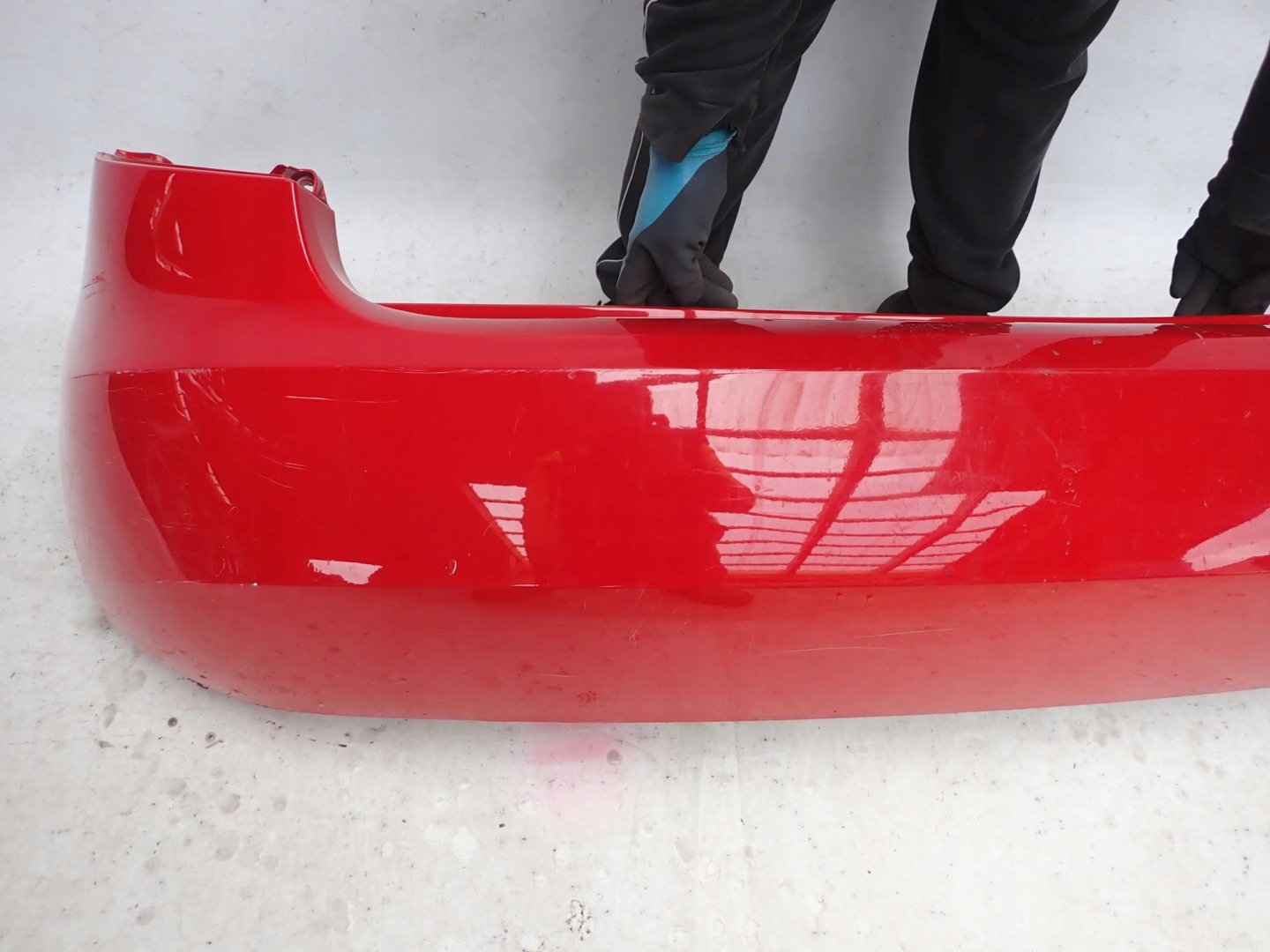 SKODA FABIA II 2 HB 07-14 bumper rear part rear