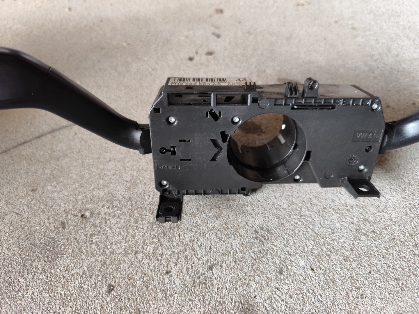 VW T5 control switch Z OBSLUGA of the dial 7H0953503AS