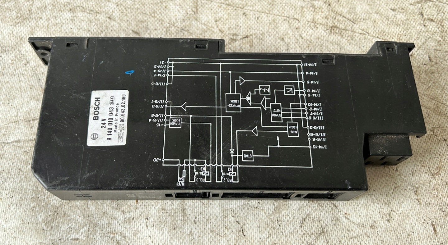 control unit air conditioning devices module H MERCEDES 0005436915