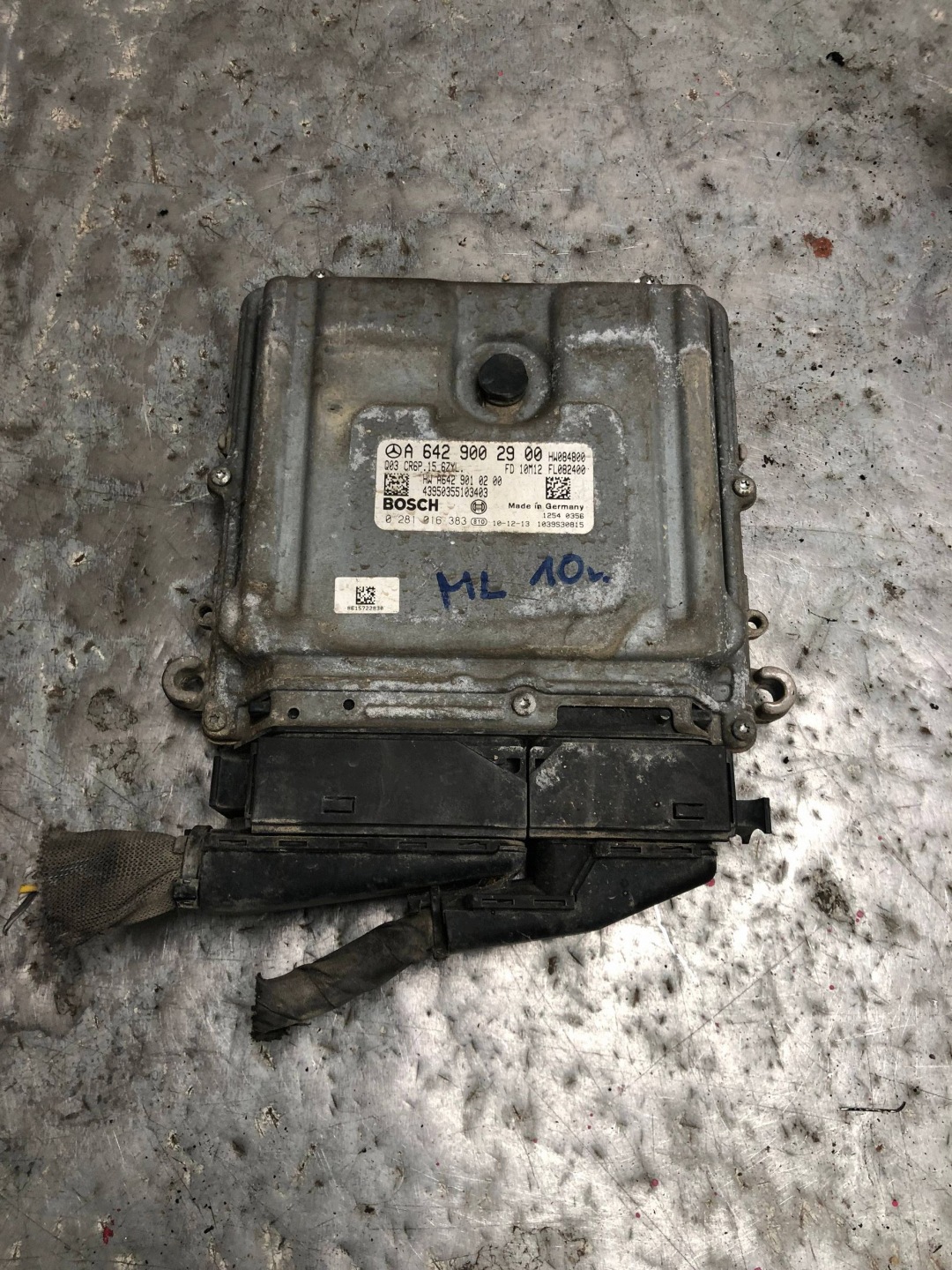 computer Motore 3.0 CDI 164.121 MERCEDES ML W164 A6429002900