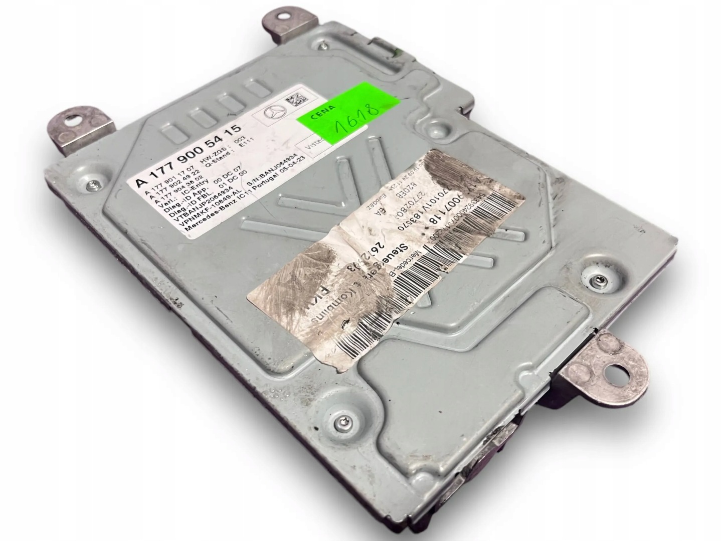 MERCEDES W177 Module Instruments tachymètre compte tours 1779005415 @M
