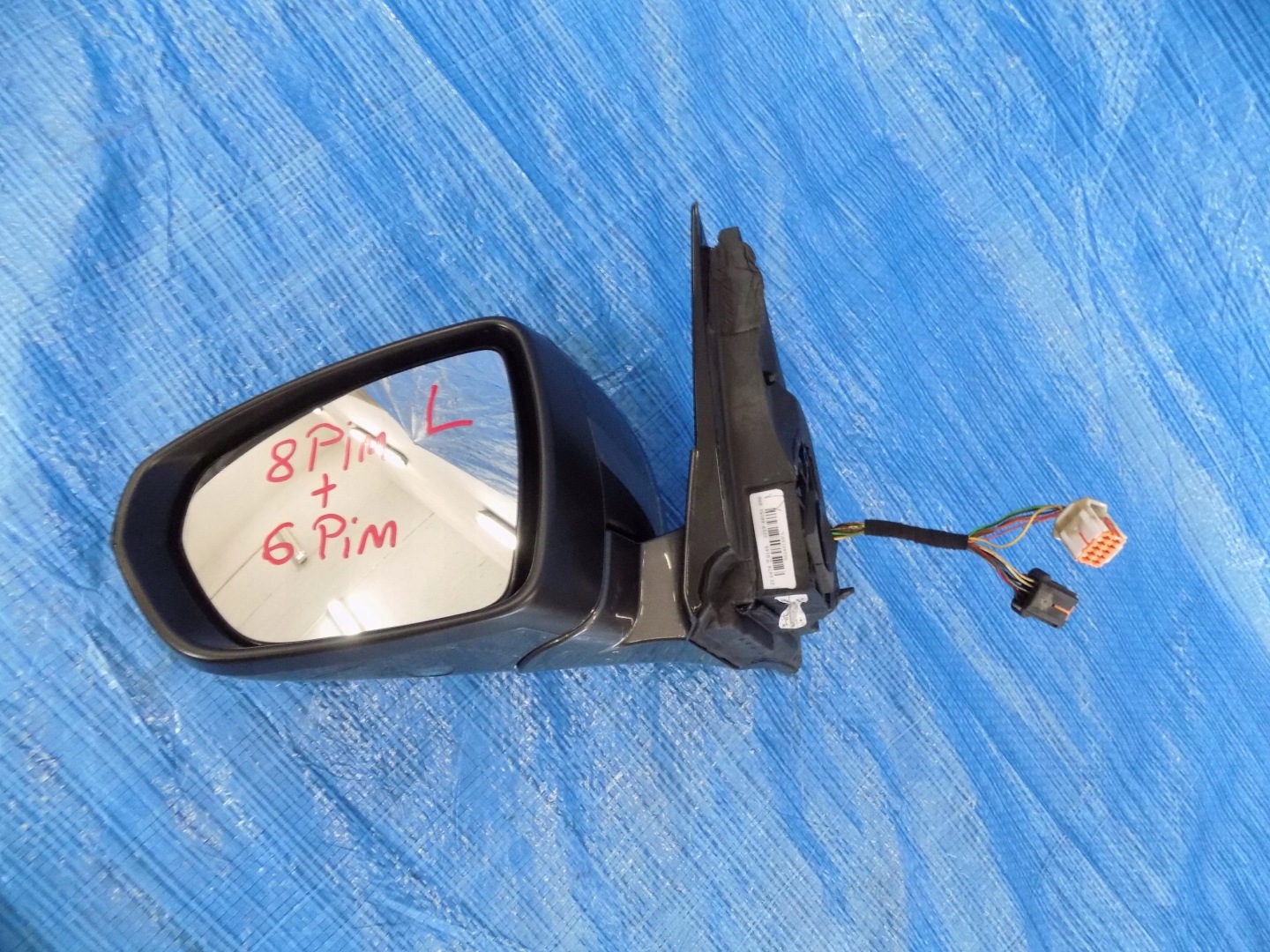 mirror left 8+6PIN CITROEN DS7 CROSSBACK EURO