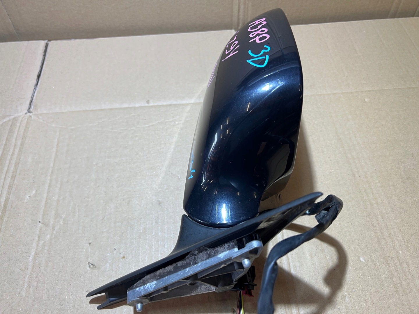 AUDI A3 8P 3D LIFT LZ9Y mirror right 6PIN