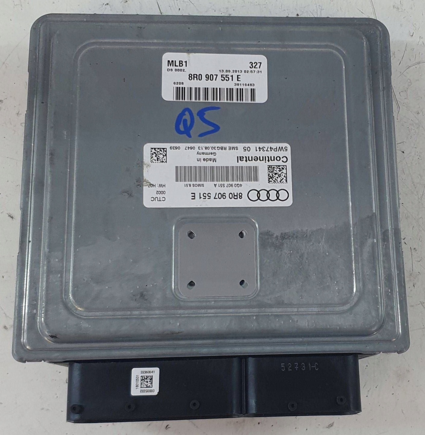Audi Q5 SQ5 3.0 8R 8r0907551e control unit module ECU computer of the engine
