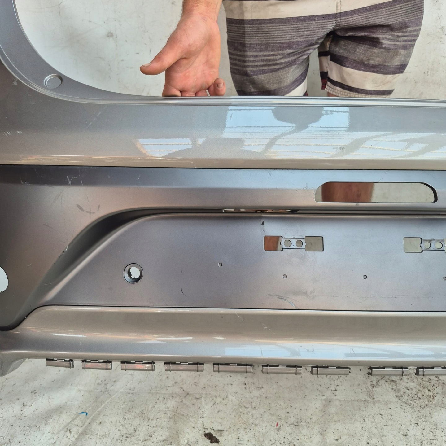 HYUNDAI IONIQ 16- bumper rear part rear 86611-G2000 PDC