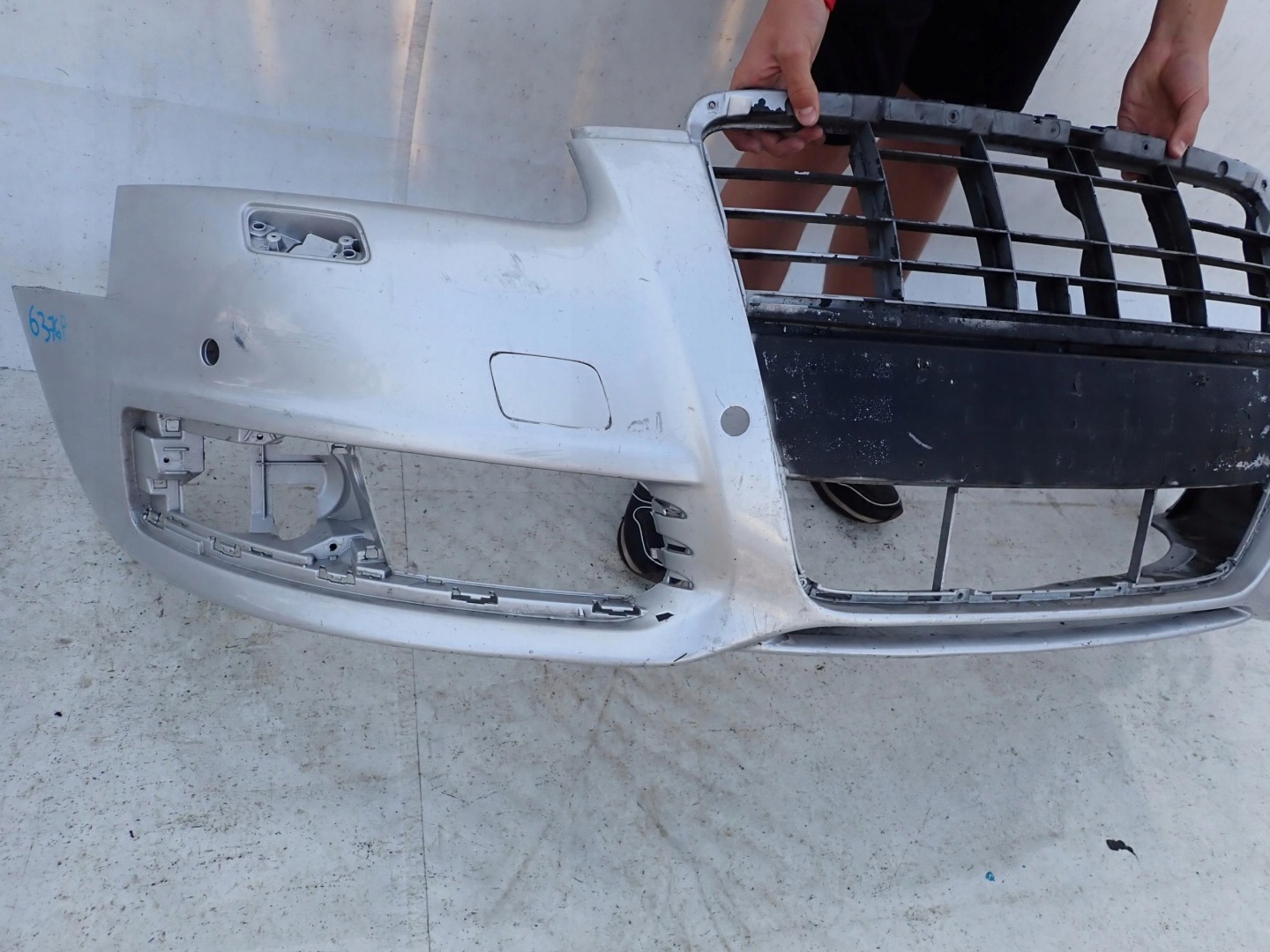 AUDI A6 C6 LIFT 08- bumper front front SPR PDC