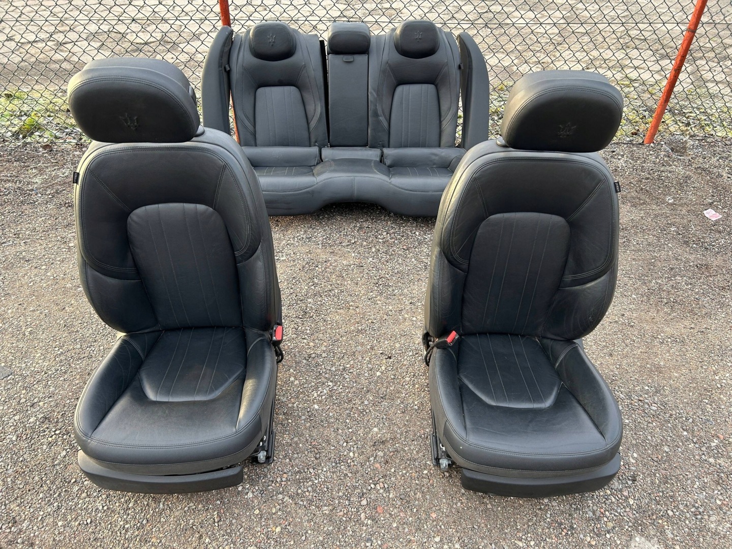 seats inner leather komplet Maserati Ghibli M157 2013