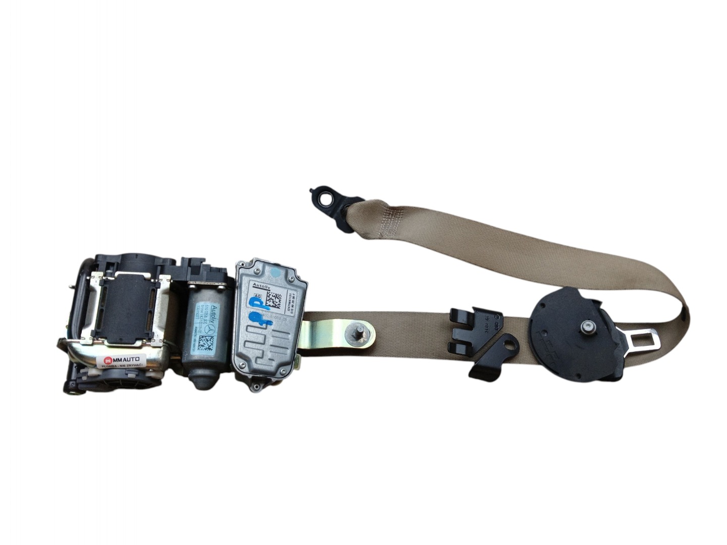 seat belt right front MERCEDES E W212 (2009-2012) EUROPA