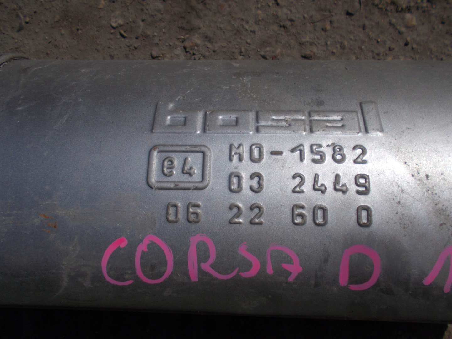 OPEL CORSA D 1.4 11R TLUMIK KONCOWY
