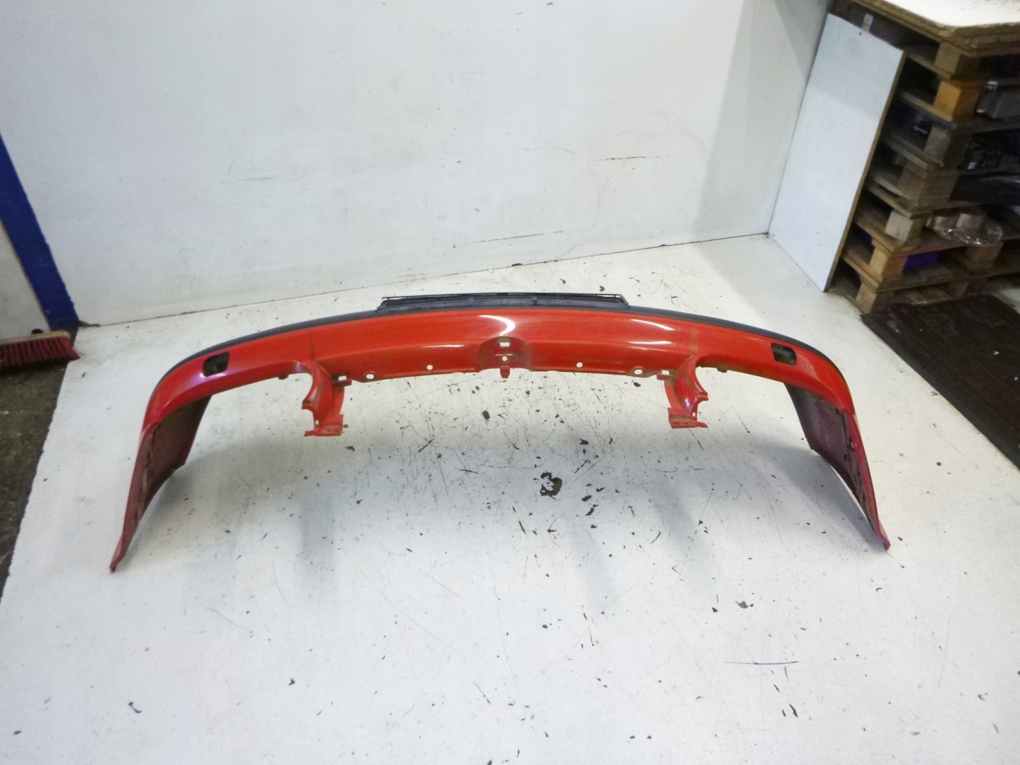 bumper front VW Golf IV 4 LP3G red 1J0807221A original 1997–2006