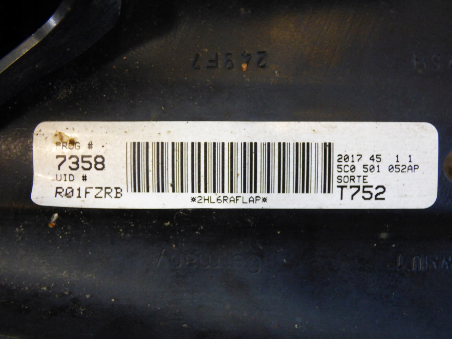 arm springing rear part st.BDB JETTA VI 5C