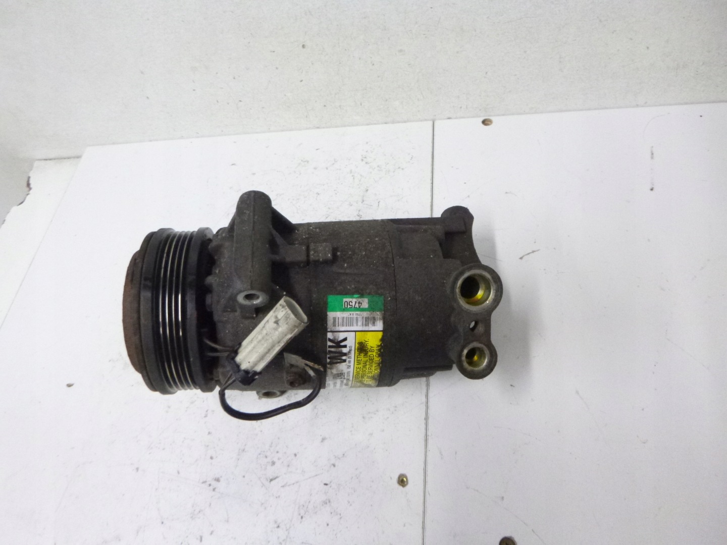 compressor; air conditioning compressor Opel Astra H 1.6 B 04-10 Delphi 13124750