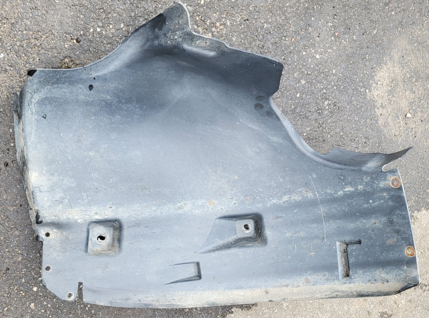 mudguard left front front part rear MERCEDES ML W164 A1648840922 OE