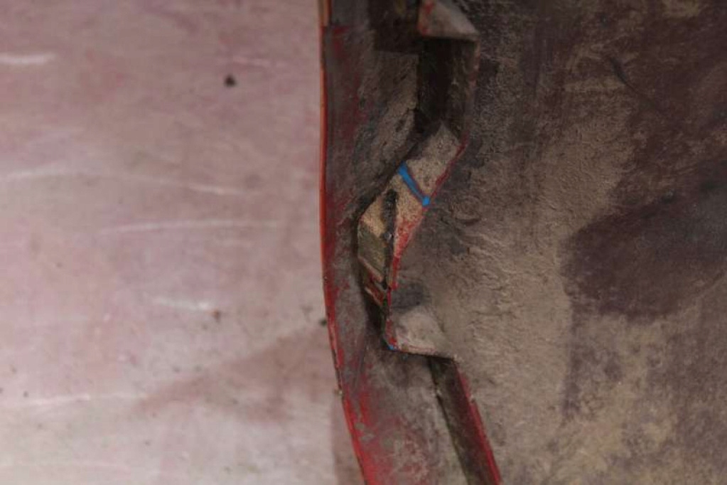 bumper rear part rear red 1L0807421C SEAT LEON 2 II FR 05-12