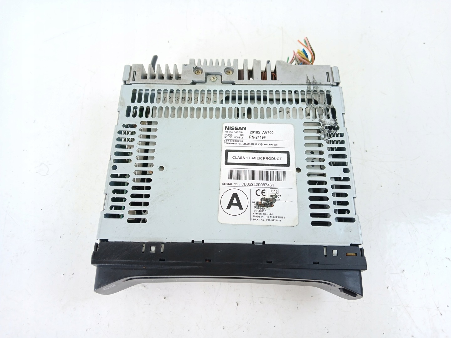 NISSAN PRIMERA P12 player navigation devices NAVI 28185AV700