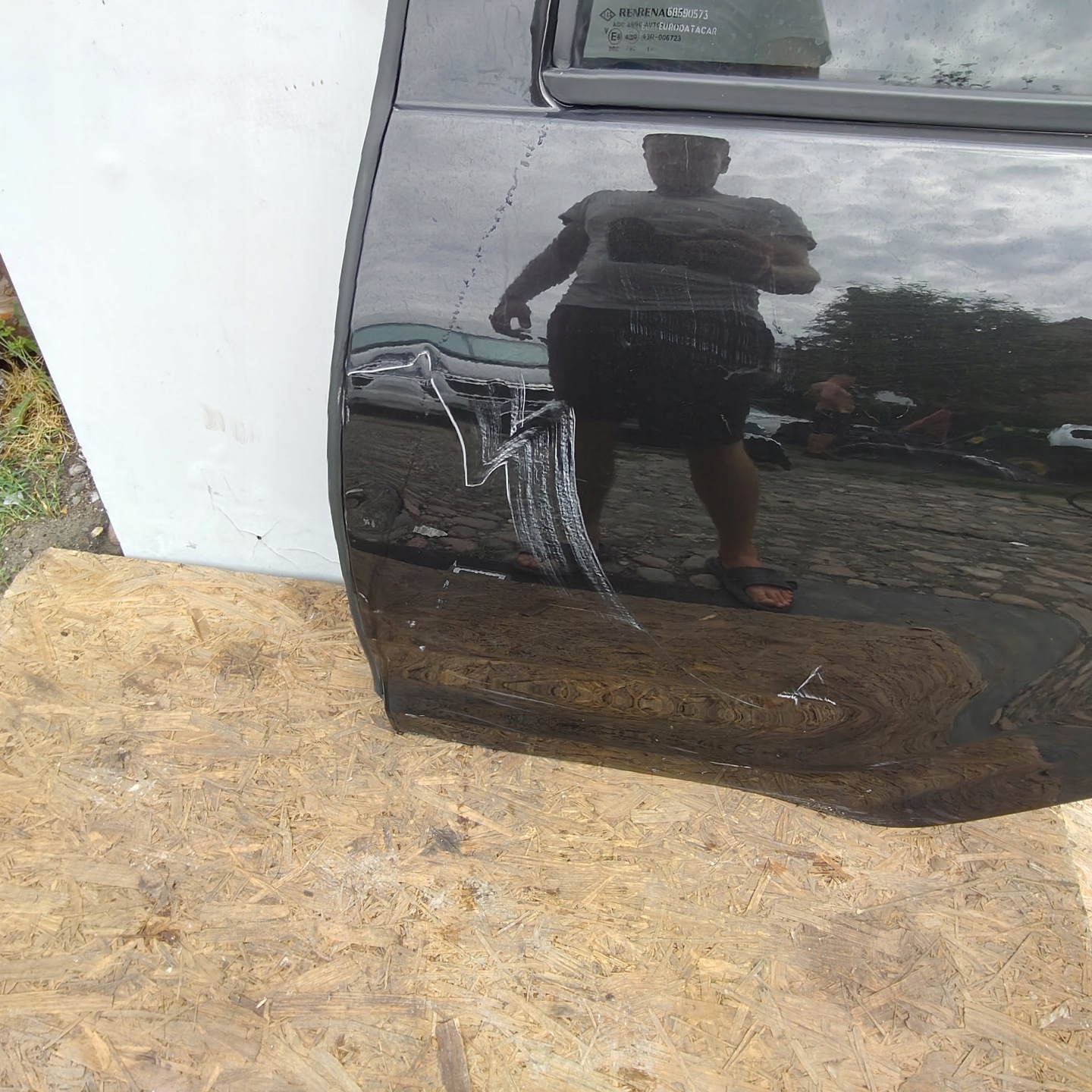 door rear. rear part left DACIA DUSTER II