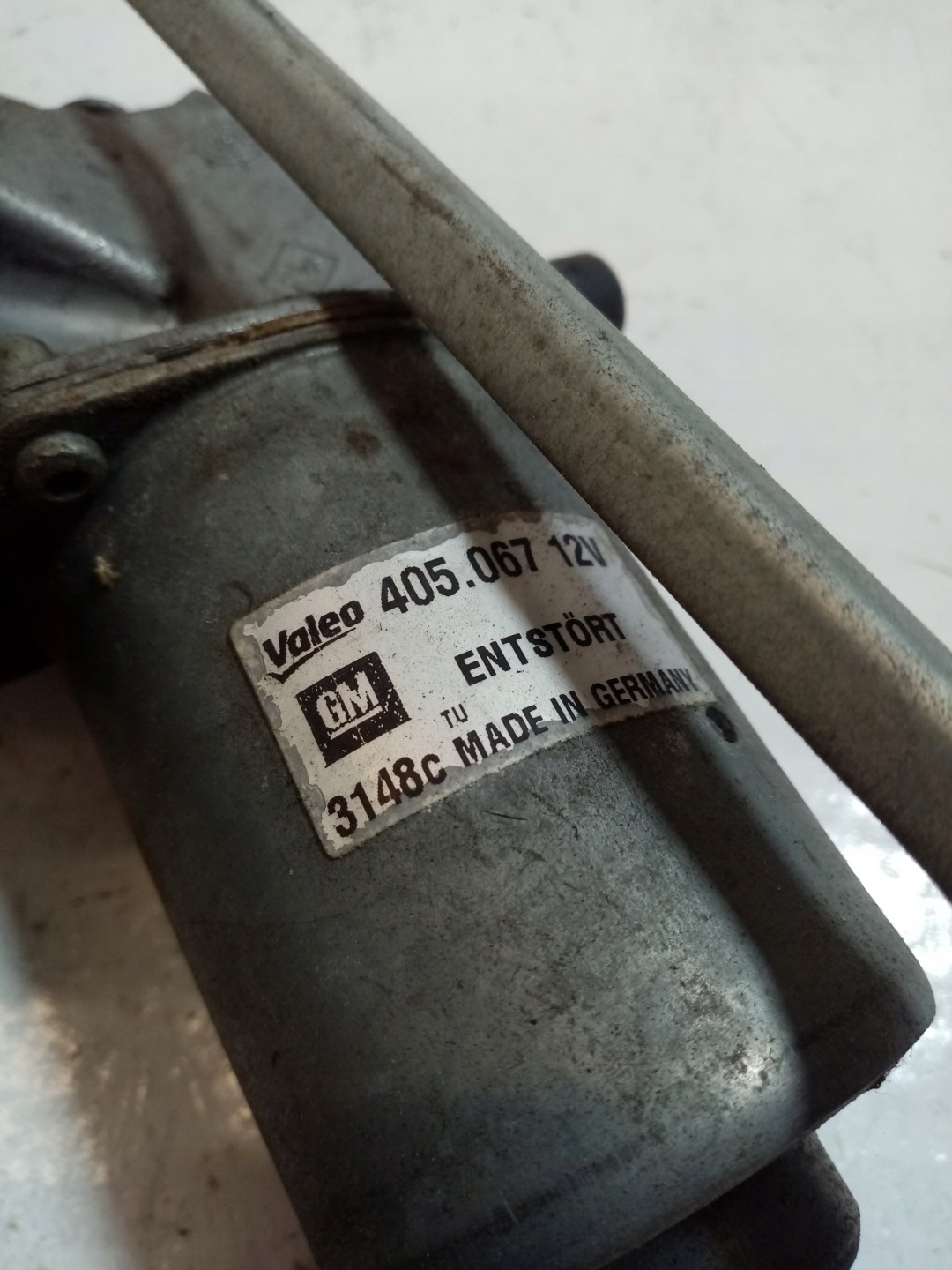 wiper mechanism front OPEL CORSA D 13182340
