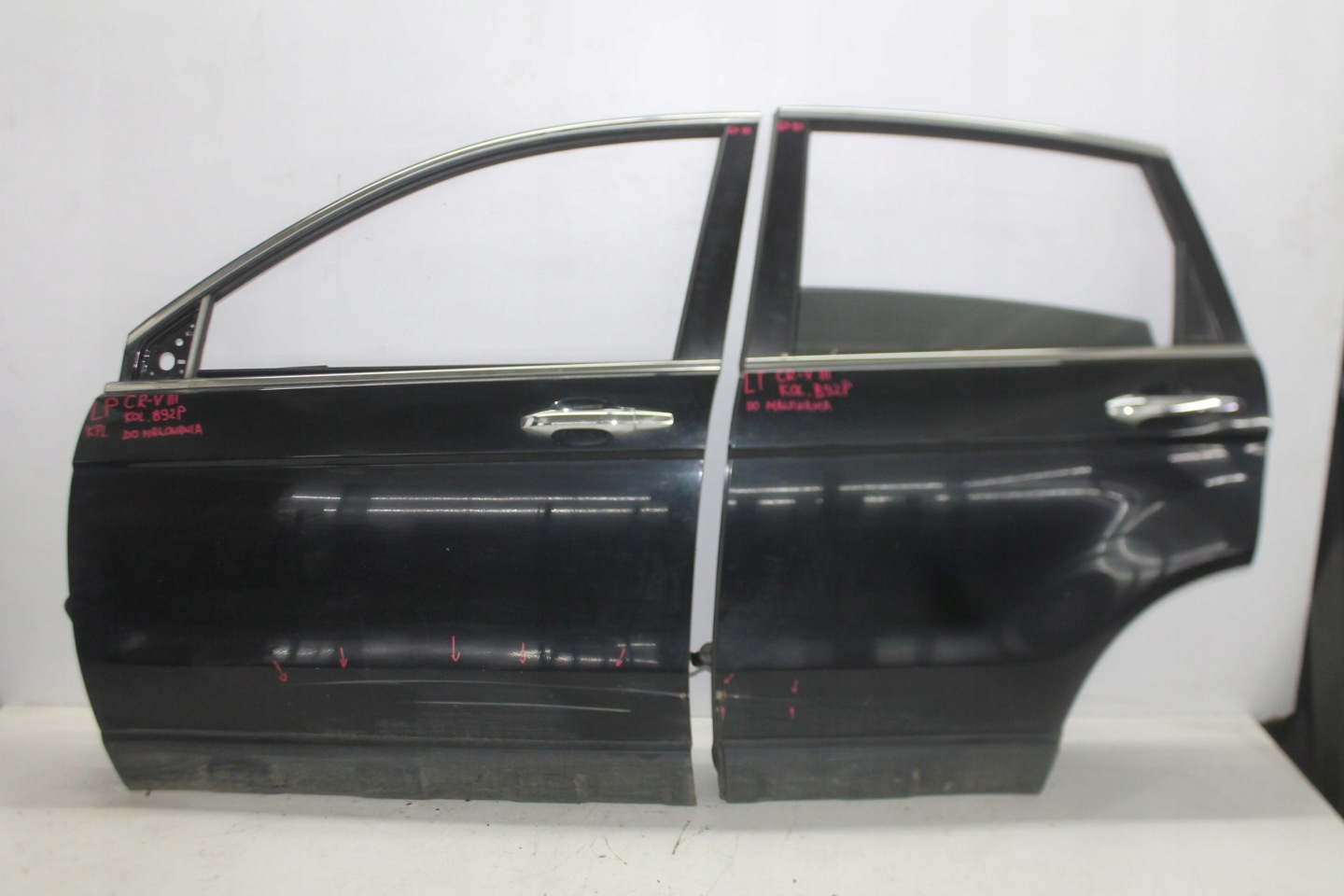 door left front left front HONDA CR-V 3 III of wheels. B92P 06-09