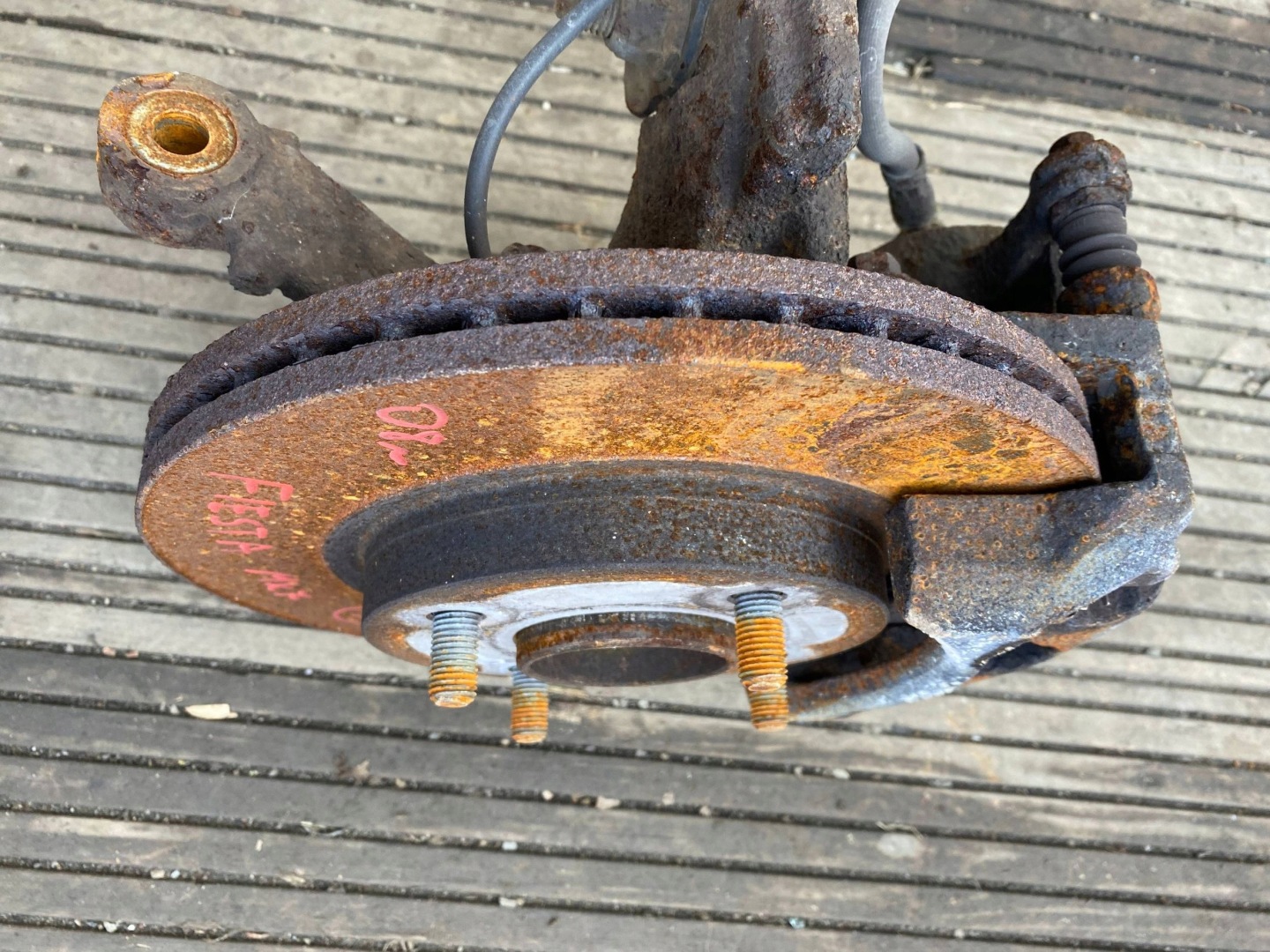 FORD FIESTA MK7 1.4B swing McPherson right front 8V5118045BF