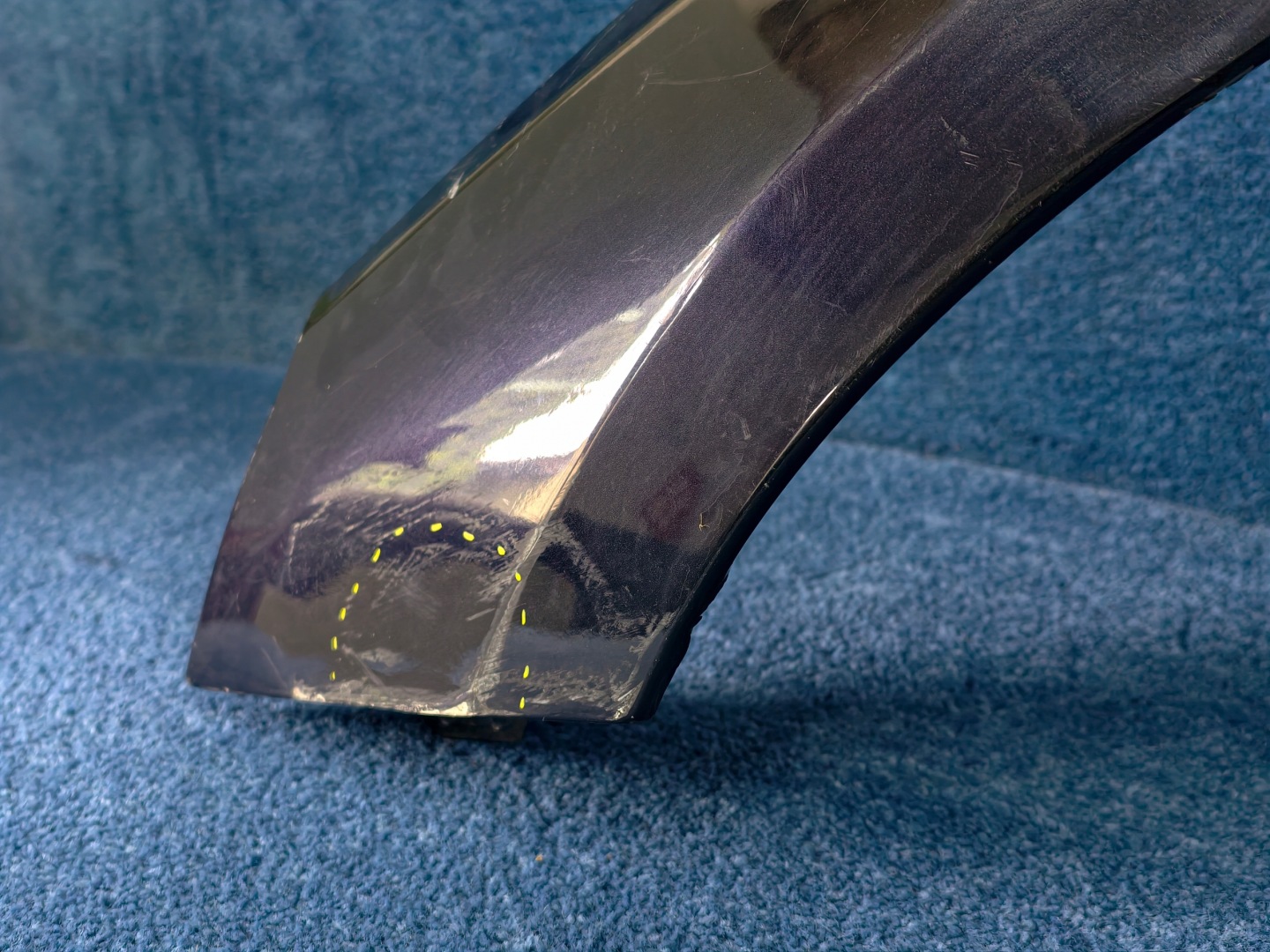 VOLVO S60 II fender left front left front black DO LAKIEROWANIA OPIS!