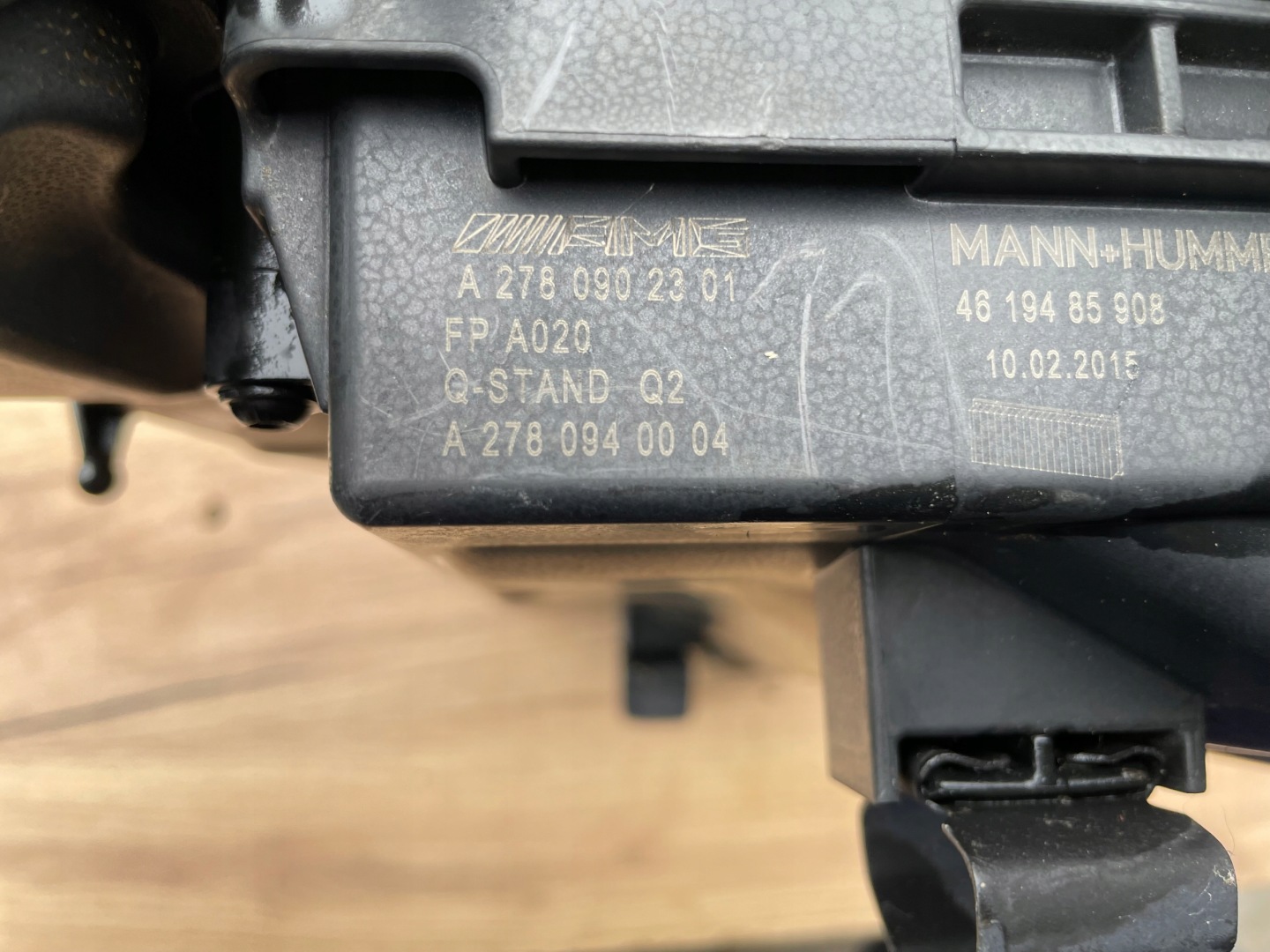 Gehäuse filter luft MERCEDES AMG A2780902301