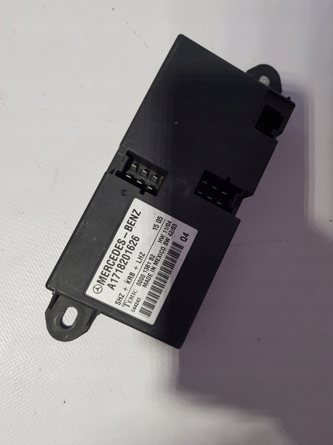 module control unit seat MERCEDES SLK R171